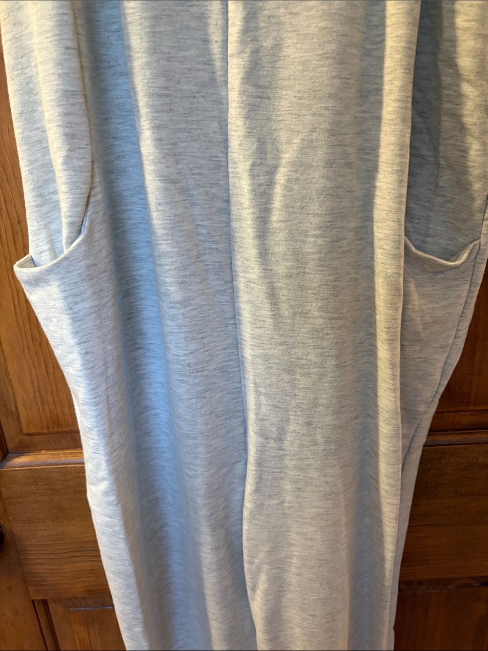 Light Gray Romper - Comfortable Sleeveless Sleepwear - Picture 4 of 5